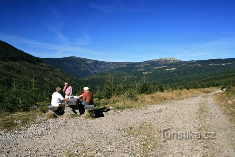 Spindleruv Mlyn und seine Schuppen