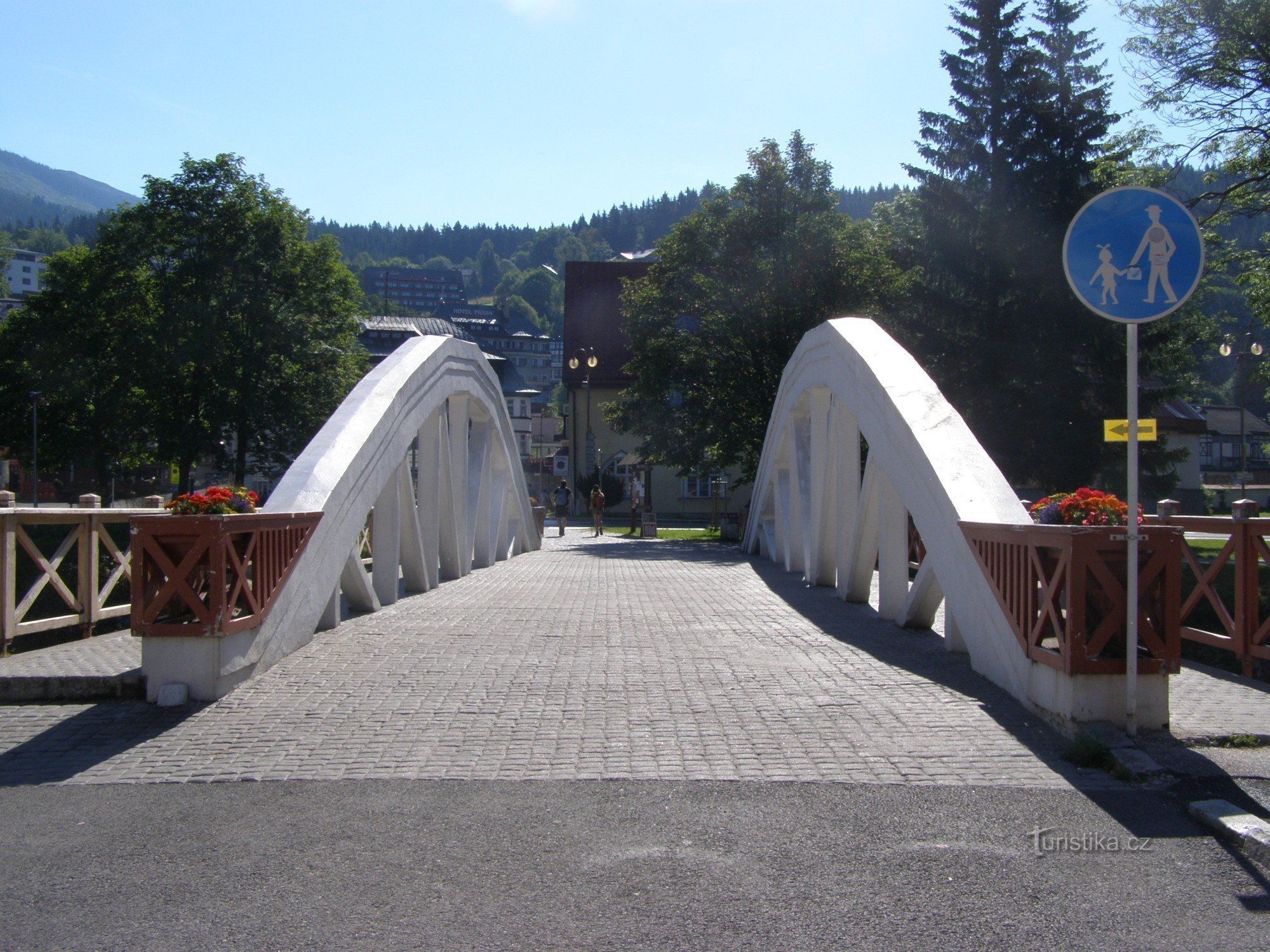 Špindlerův Mlýn - Valkoinen silta