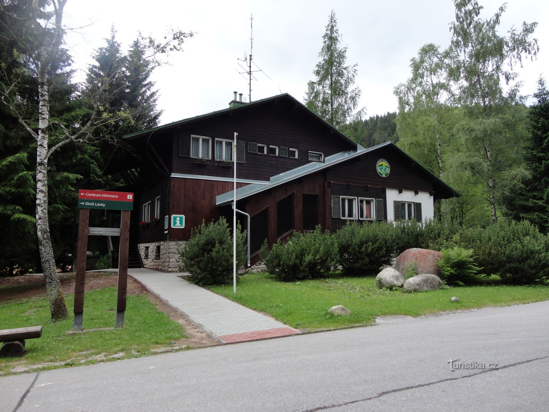 Špindlerův Mlýn - centro de información de la administración KRNAP