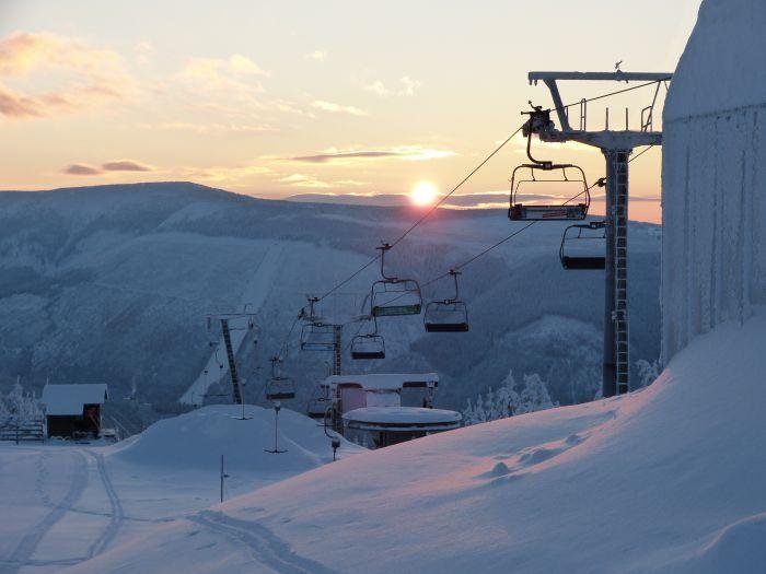 Teleférico Špindlerův Mlýn Svatý Petr