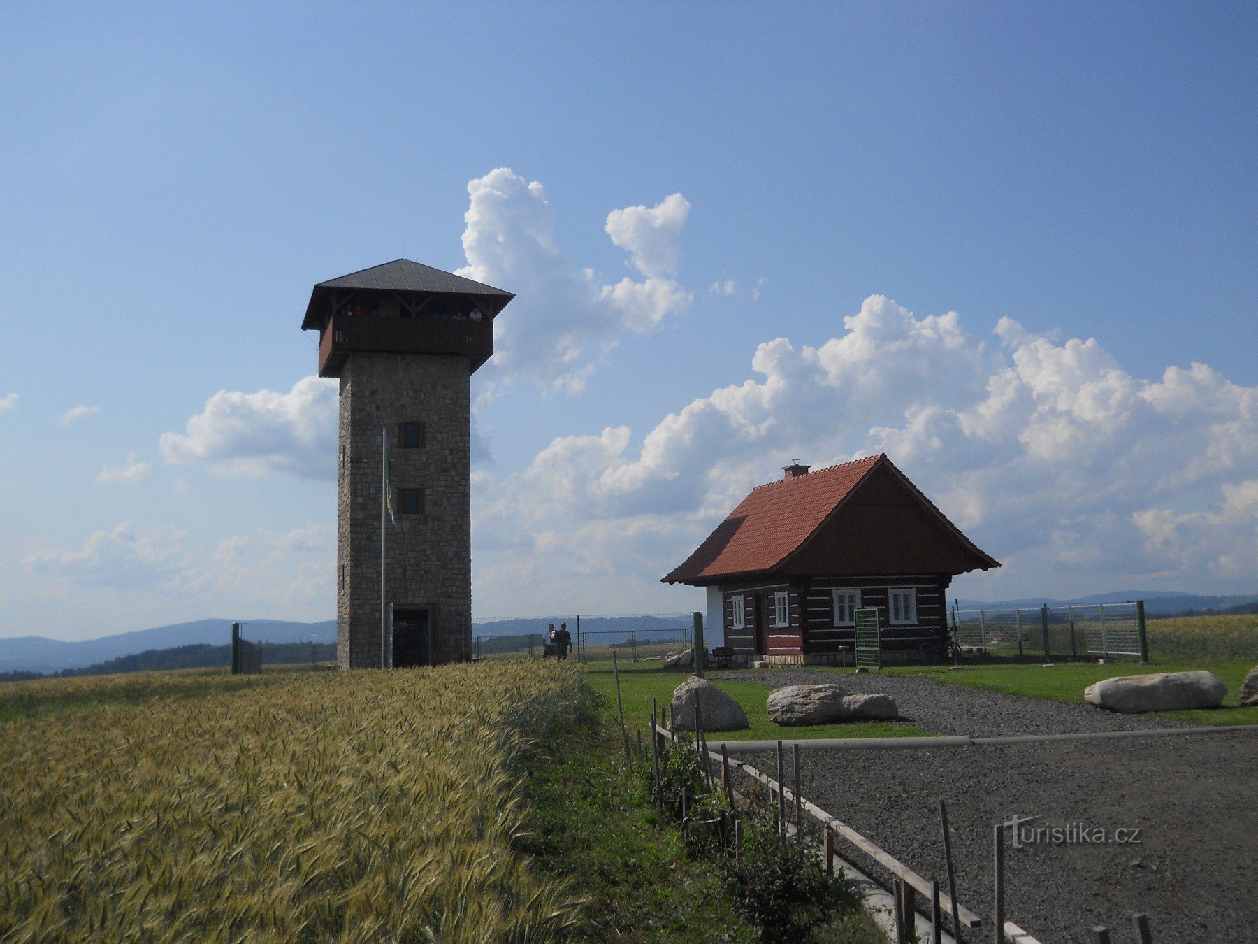 Um sonho de infância tornado realidade - torre de vigia U borovice