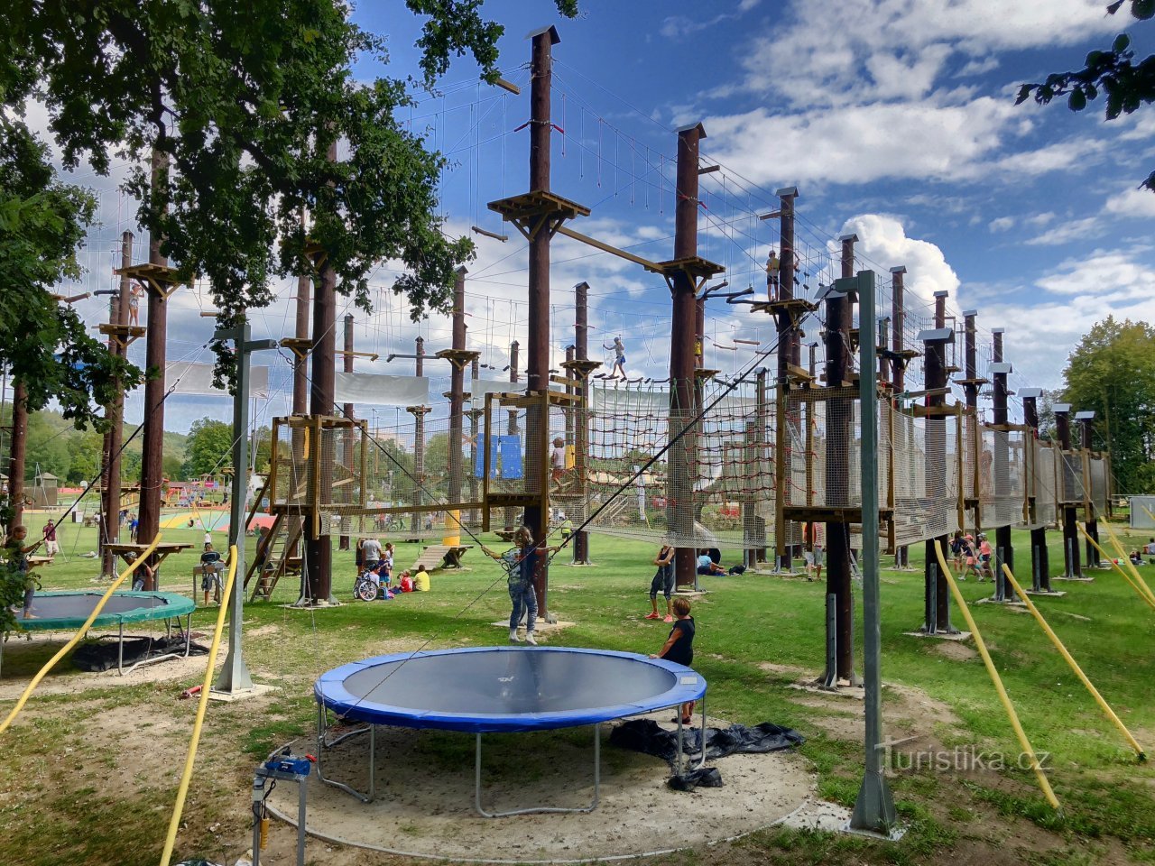 Sports and relaxation area Hluboká