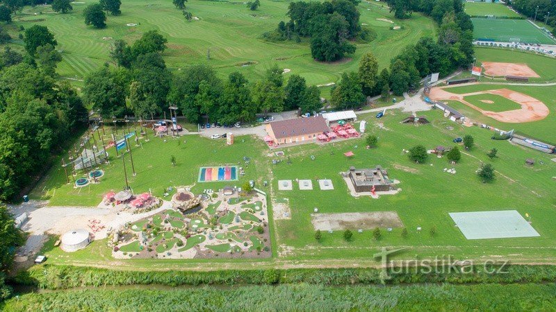 Sports and relaxation area Hluboká nad Vltavou