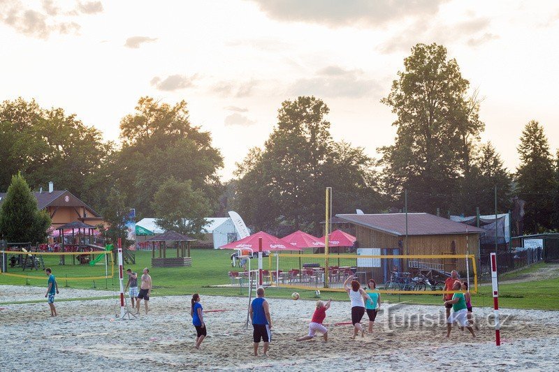 Područje za sport i opuštanje Hluboká nad Vltavou