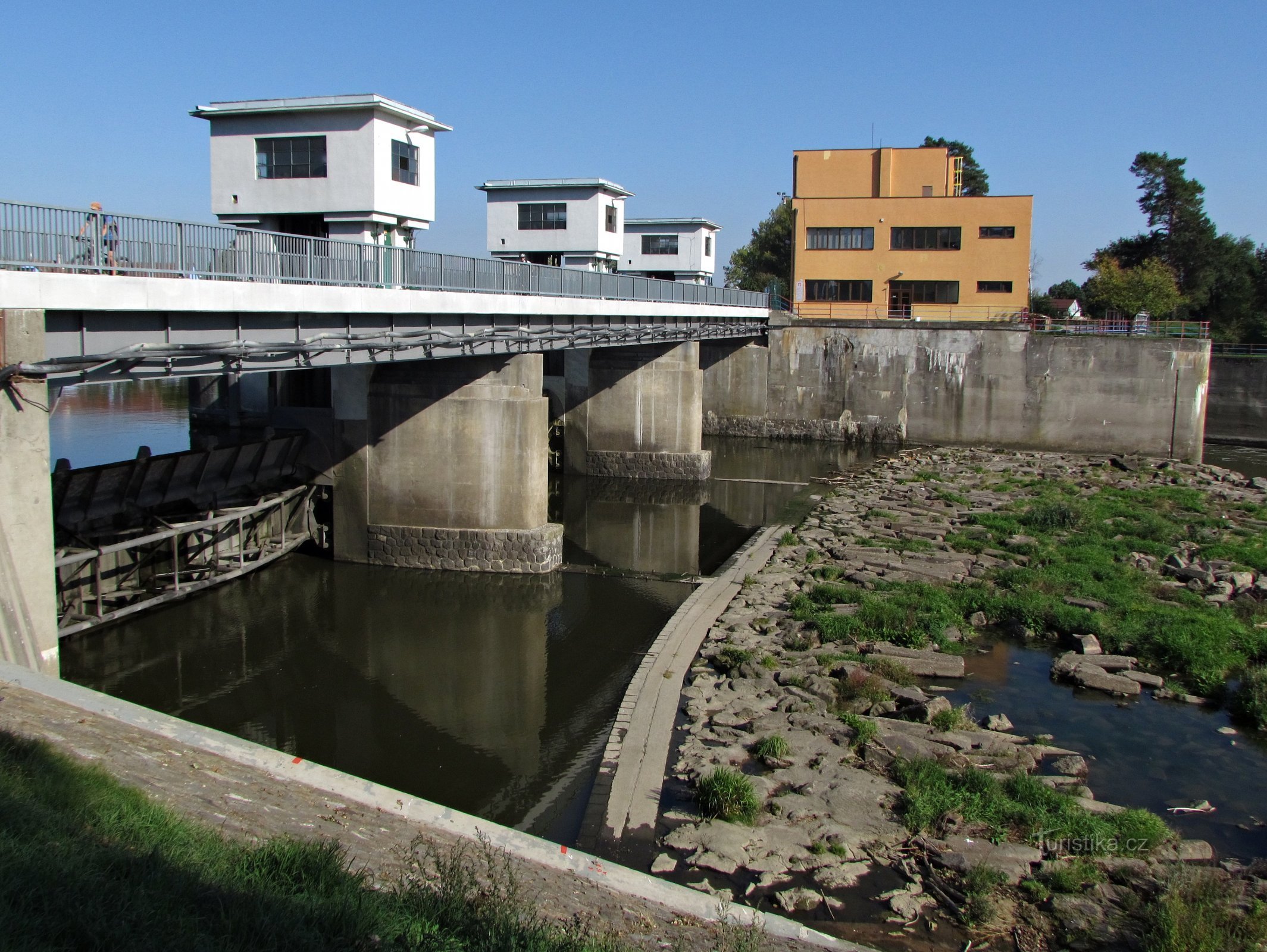 Spytihnev - dam and hydroelectric power plant