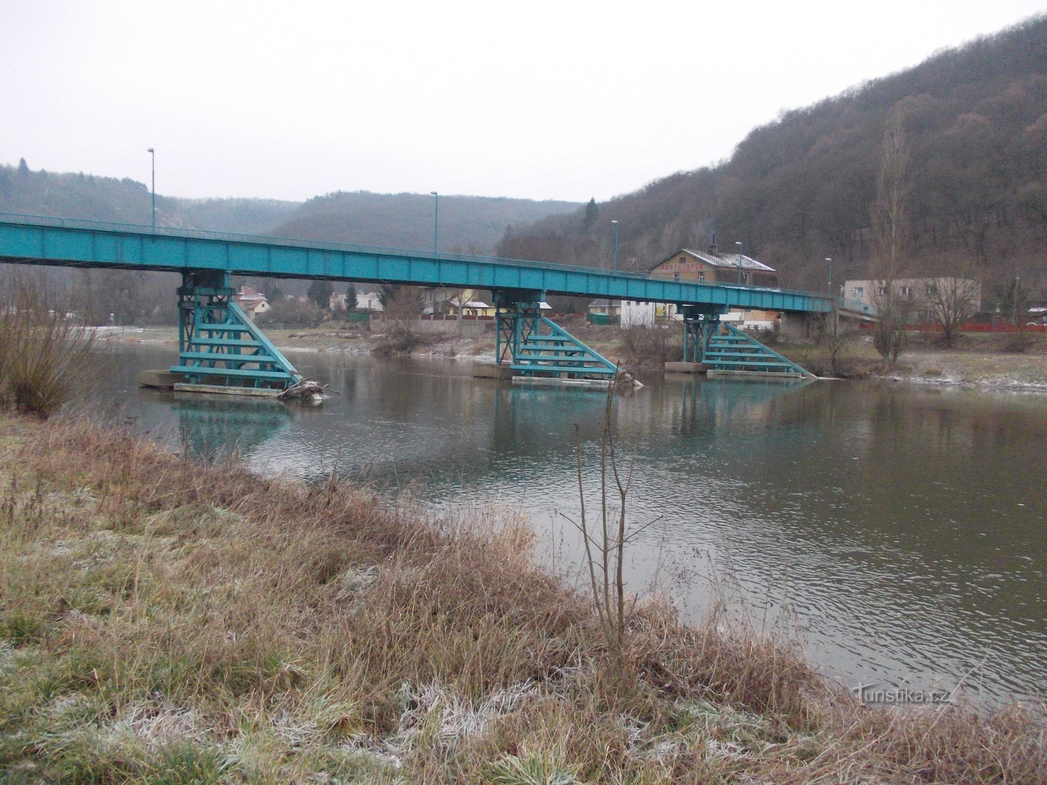 Serbian footbridge