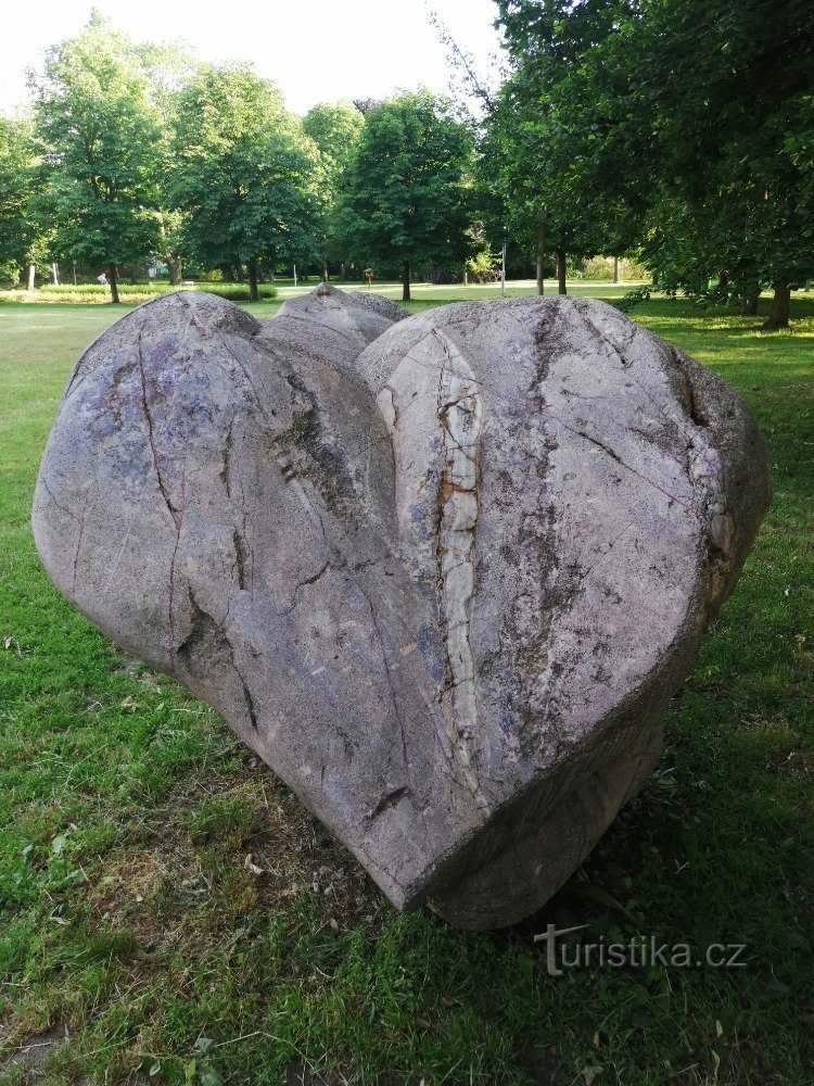 The heart at the Sokolovský castle