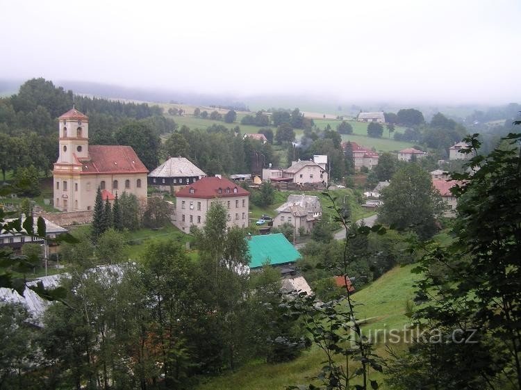 Mattina di agosto a Orličky