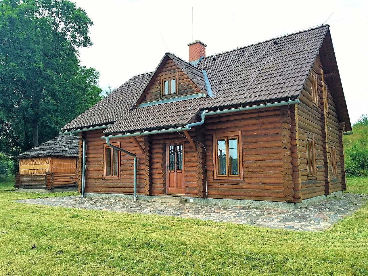 Srub v podhůří Orlických hor