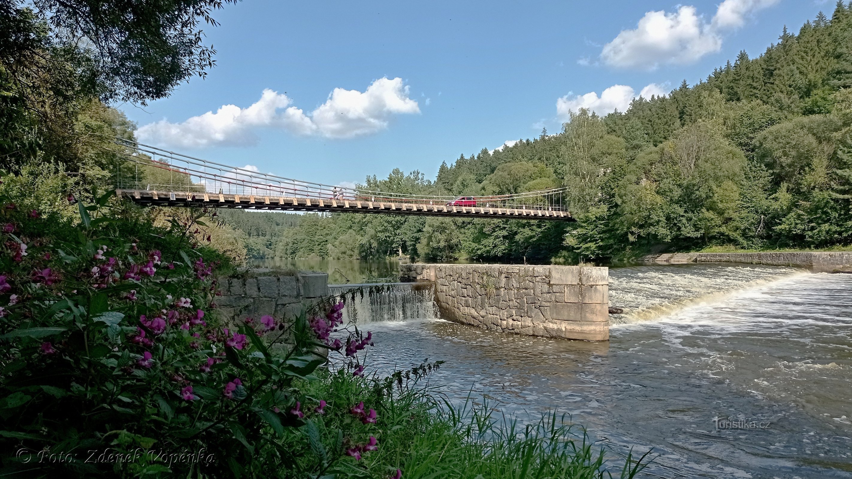 Pont à chaînes de Stádleck.