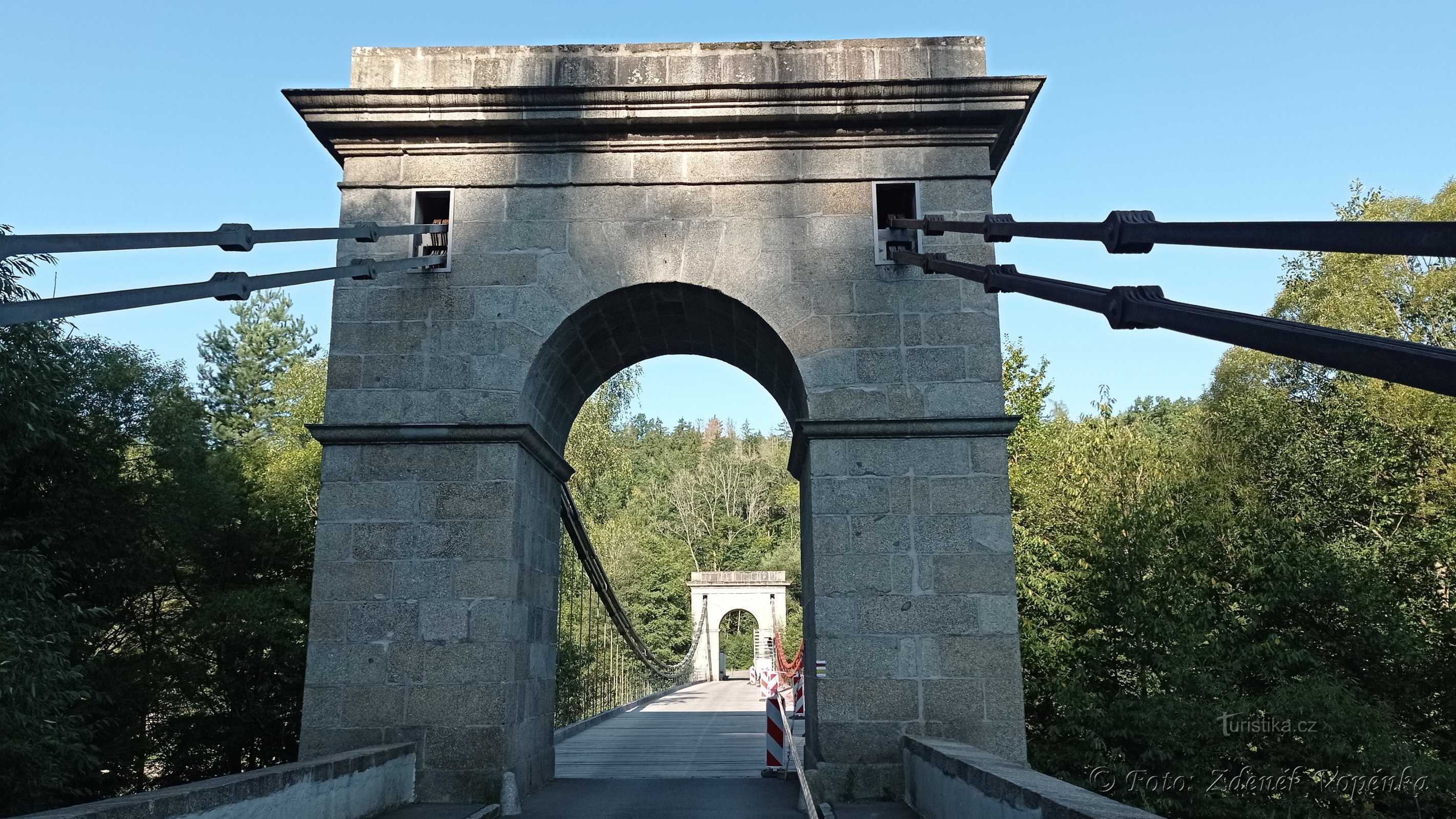 Stádleck chain bridge.