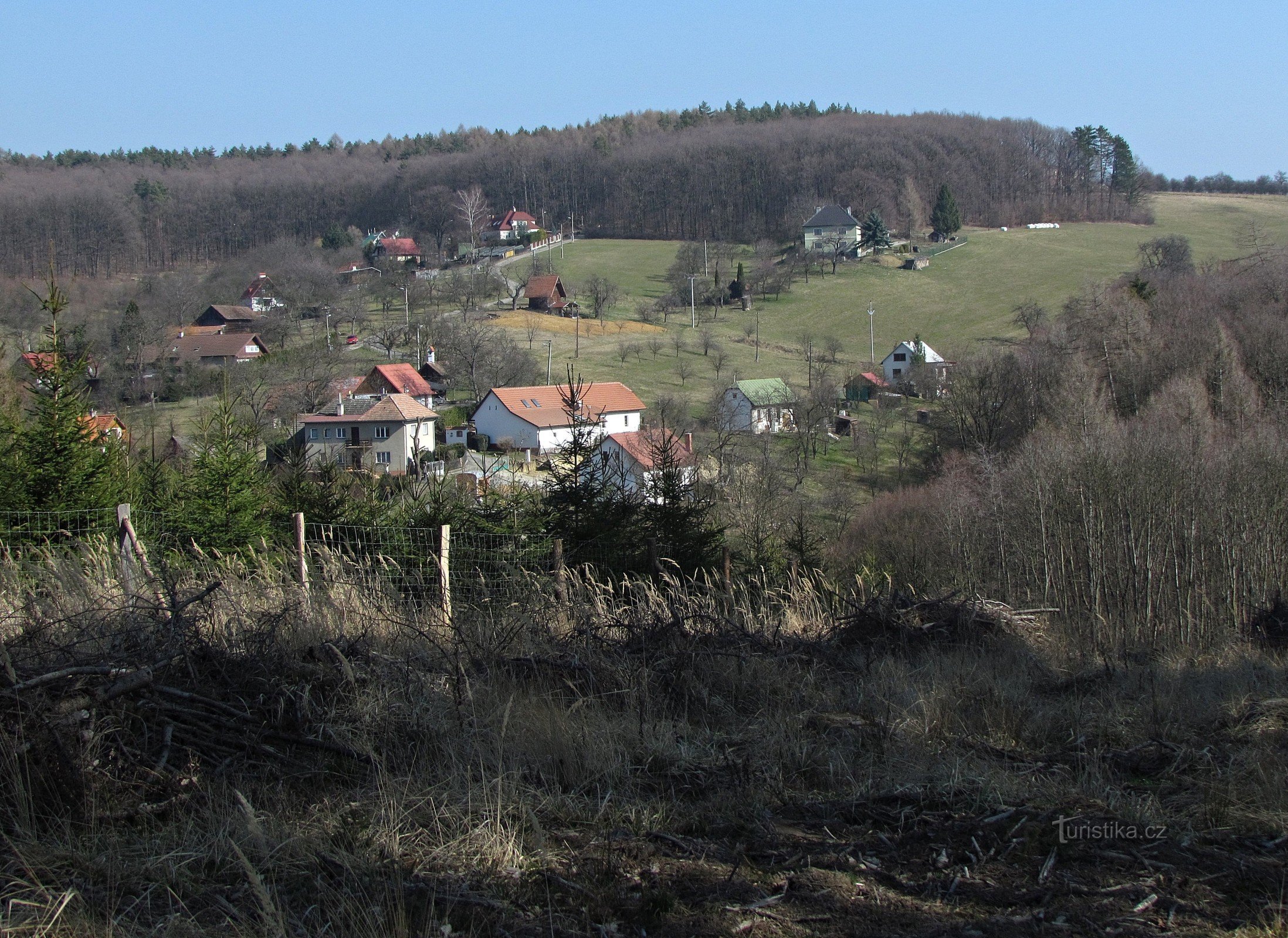 Les clairières de Šťák près de Zlín