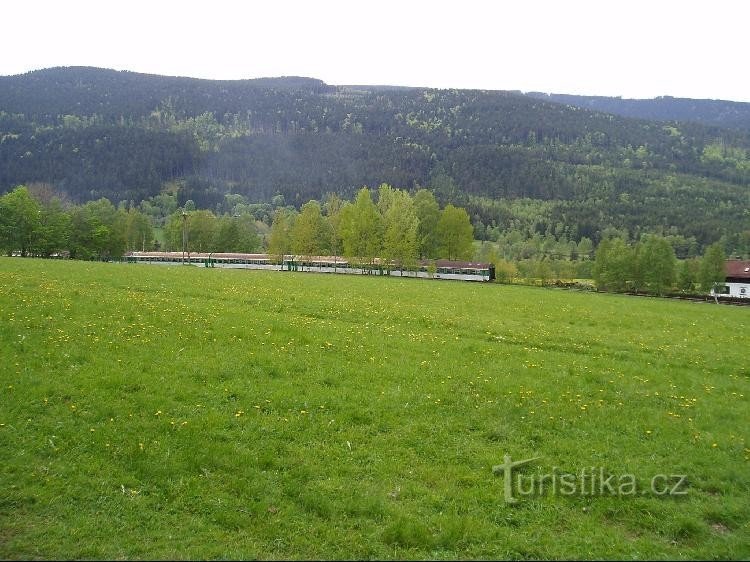 Hojsova Stráž station - Brčálník