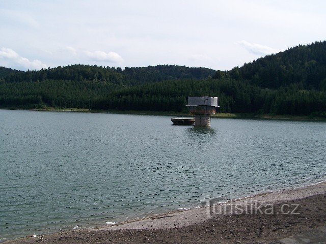 Anwohner, Blick von der Talsperre