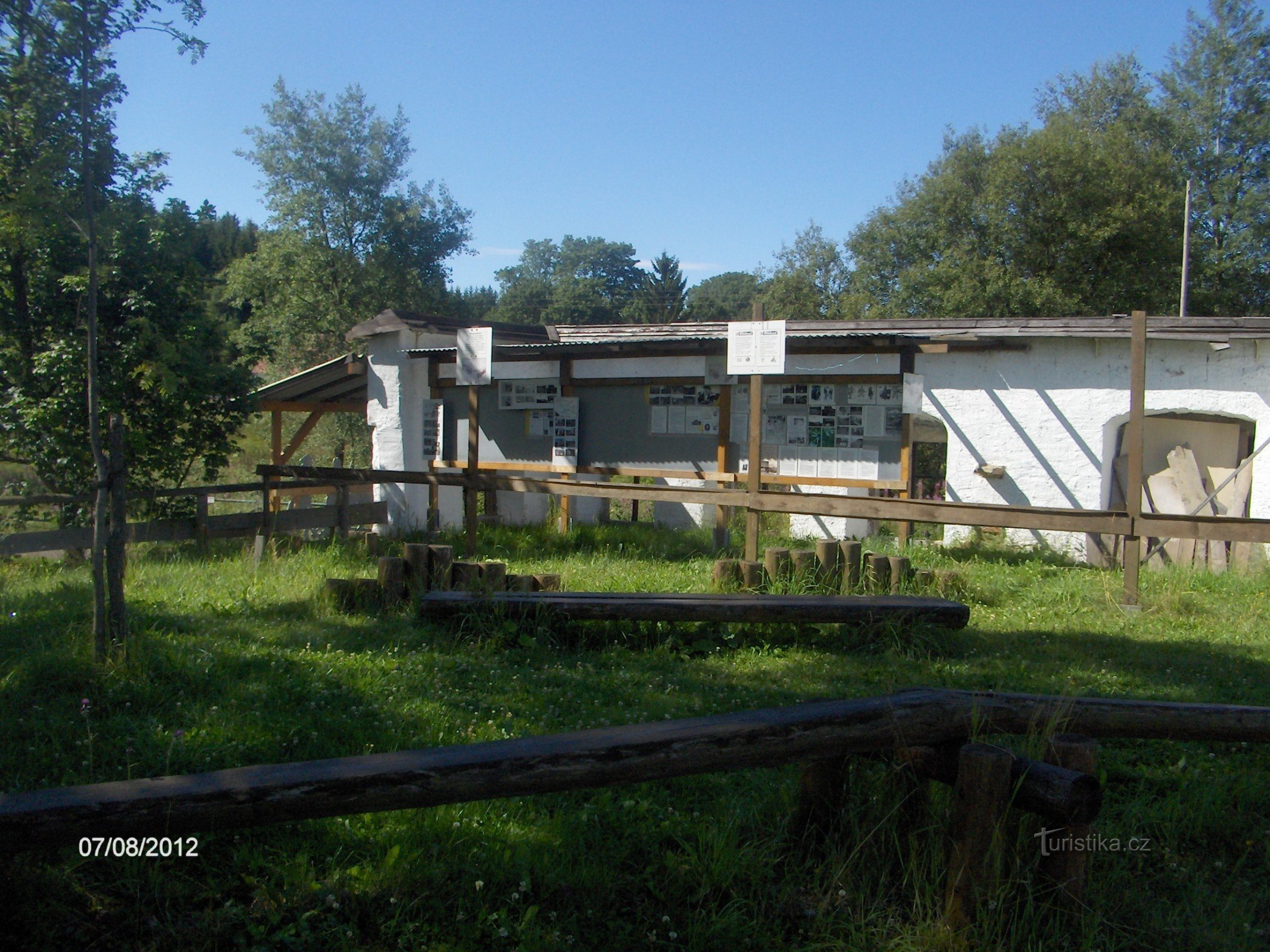 Das alte Zollamt in Načetín.