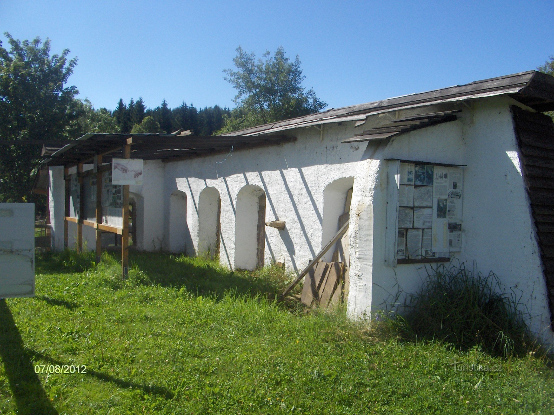 Das alte Zollamt in Načetín.