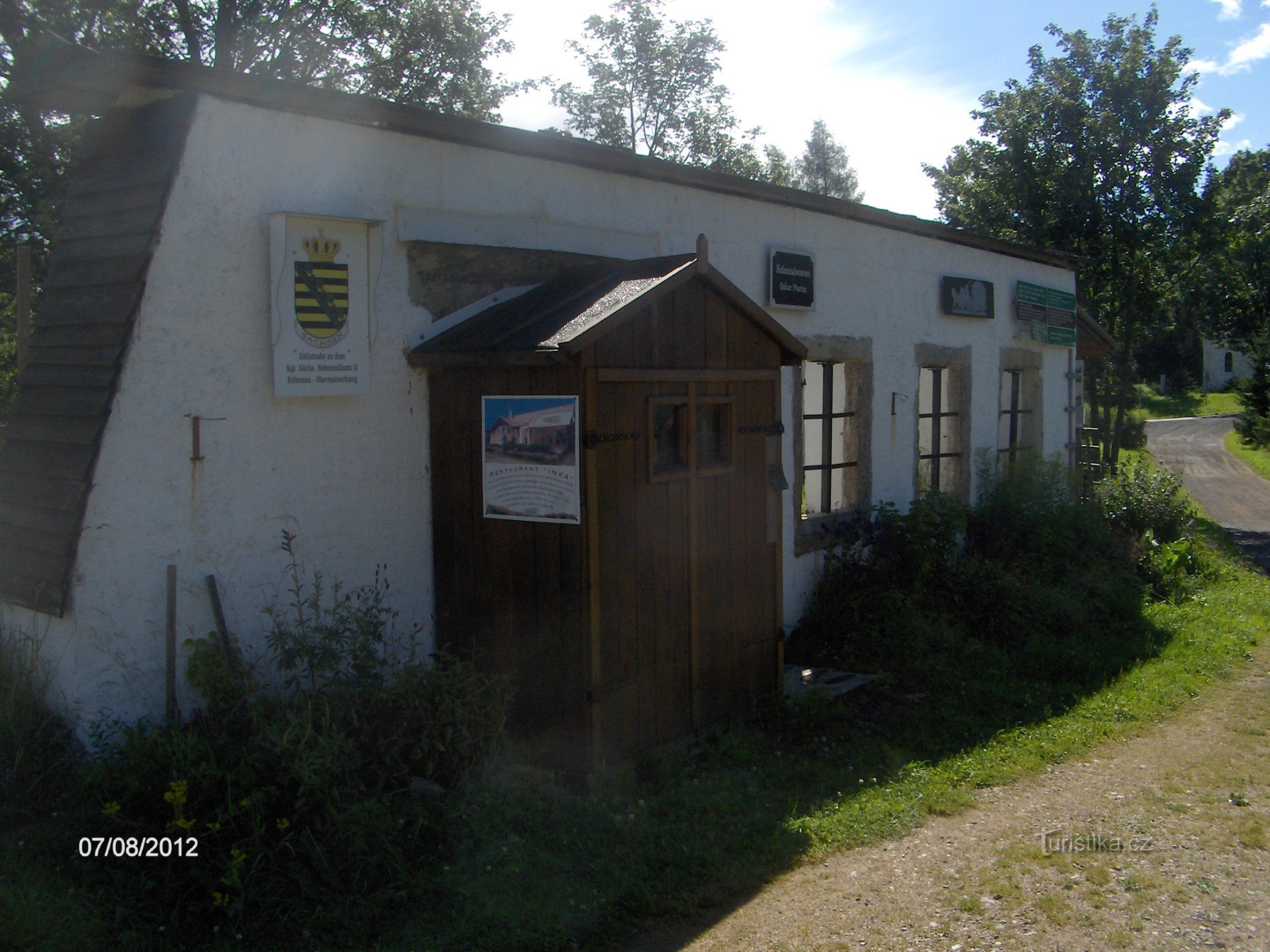 Das alte Zollamt in Načetín.