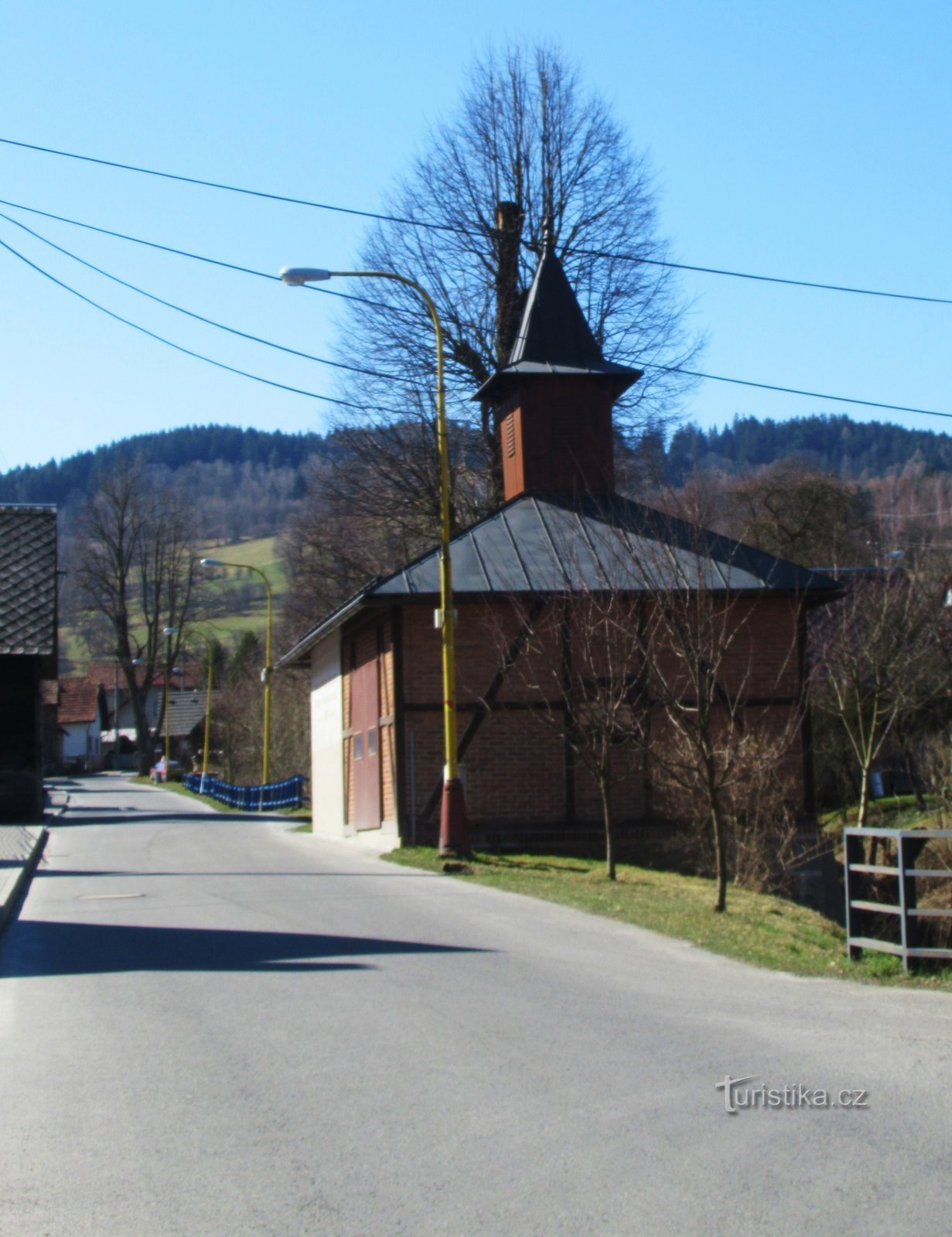 The old fire station in Zděchov - Museum of historical firefighting equipment