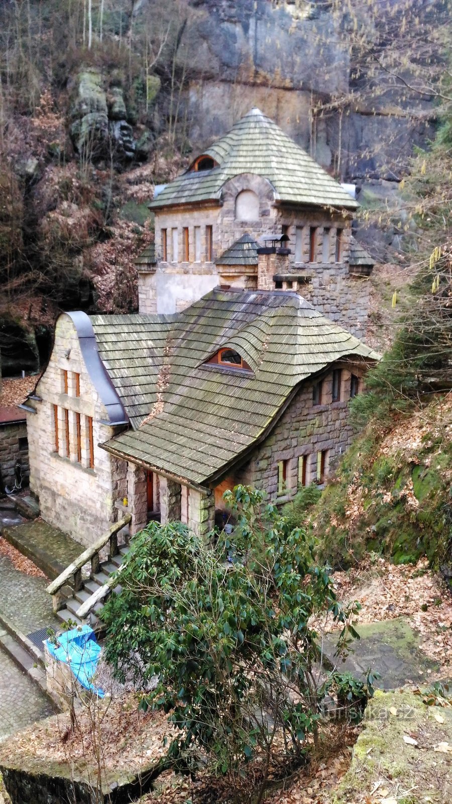 Stará plynárna v Hřensku.