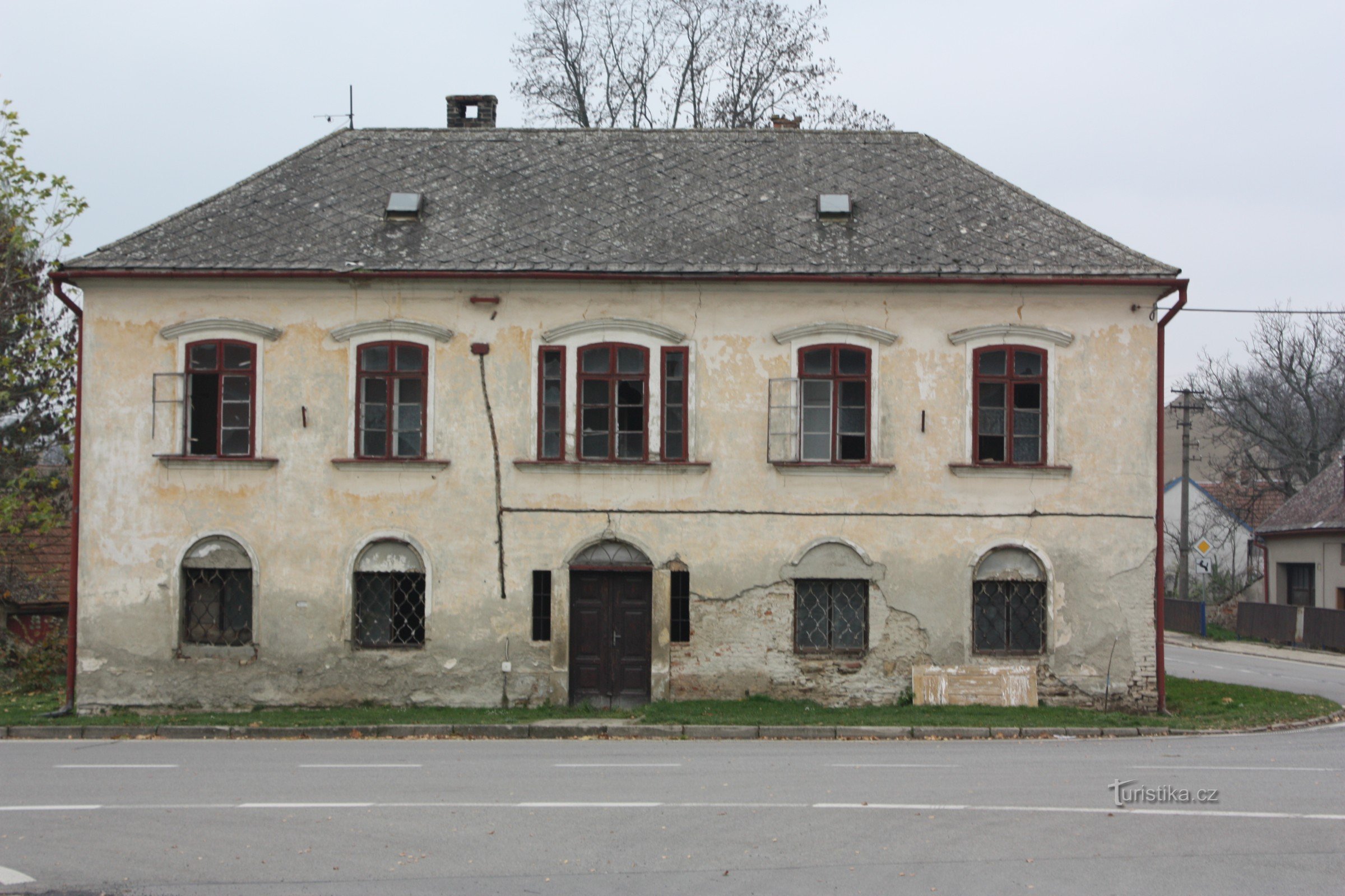 Den gamle (originale) præstebolig i Bohdalice