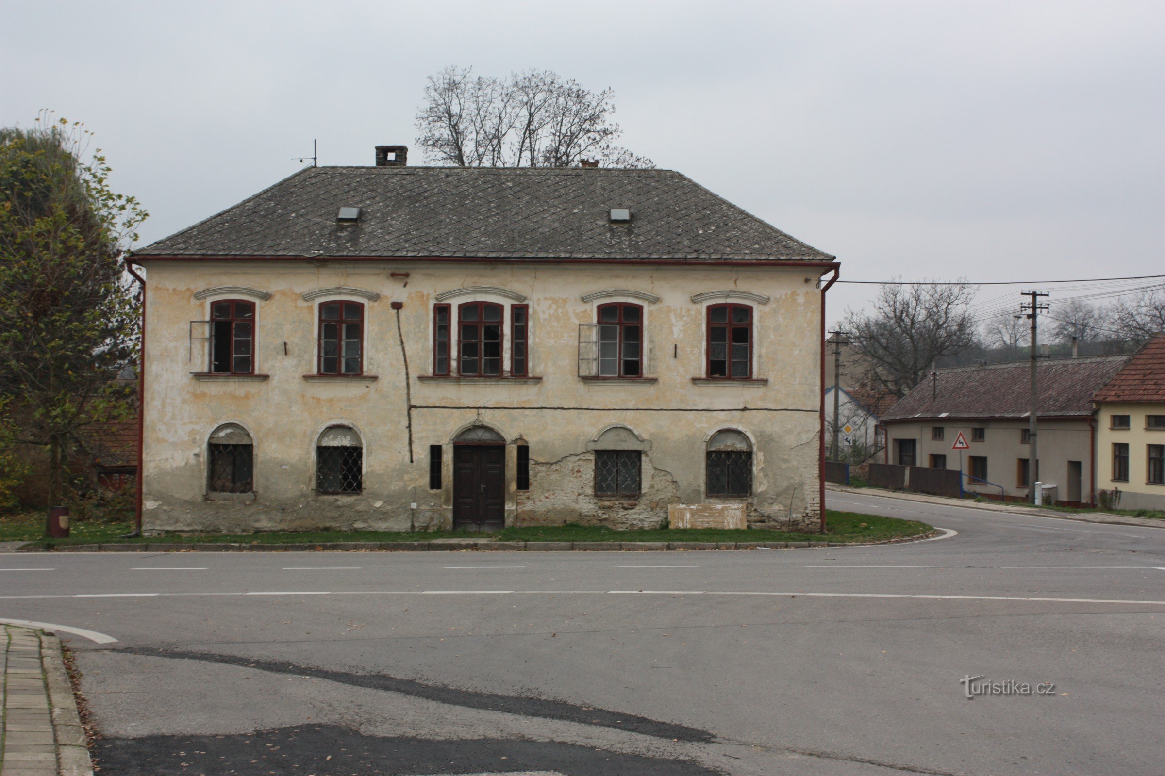 Den gamle (originale) præstebolig i Bohdalice