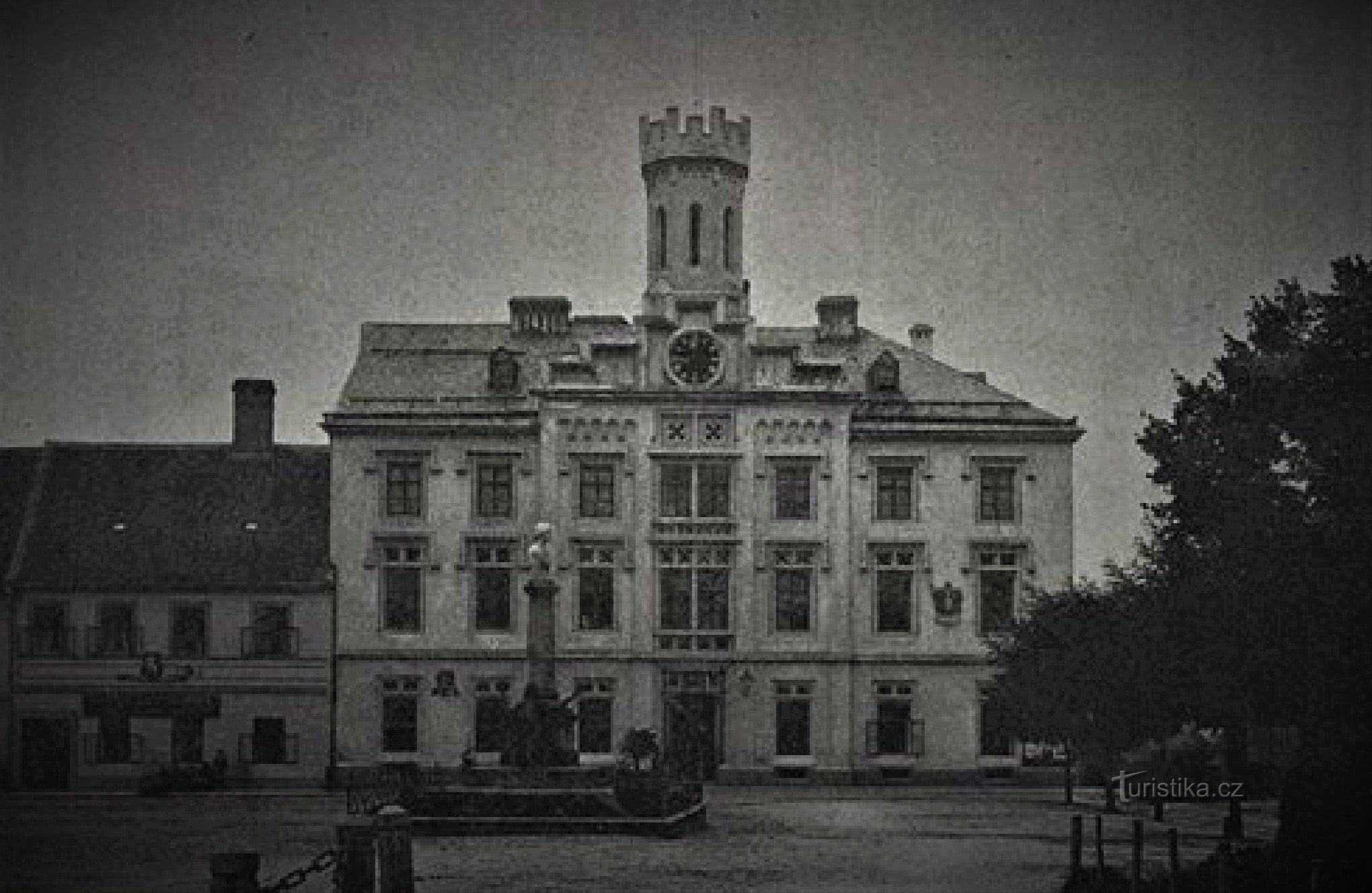 Old Town Hall No. 1 in Česká Skalica before the First World War