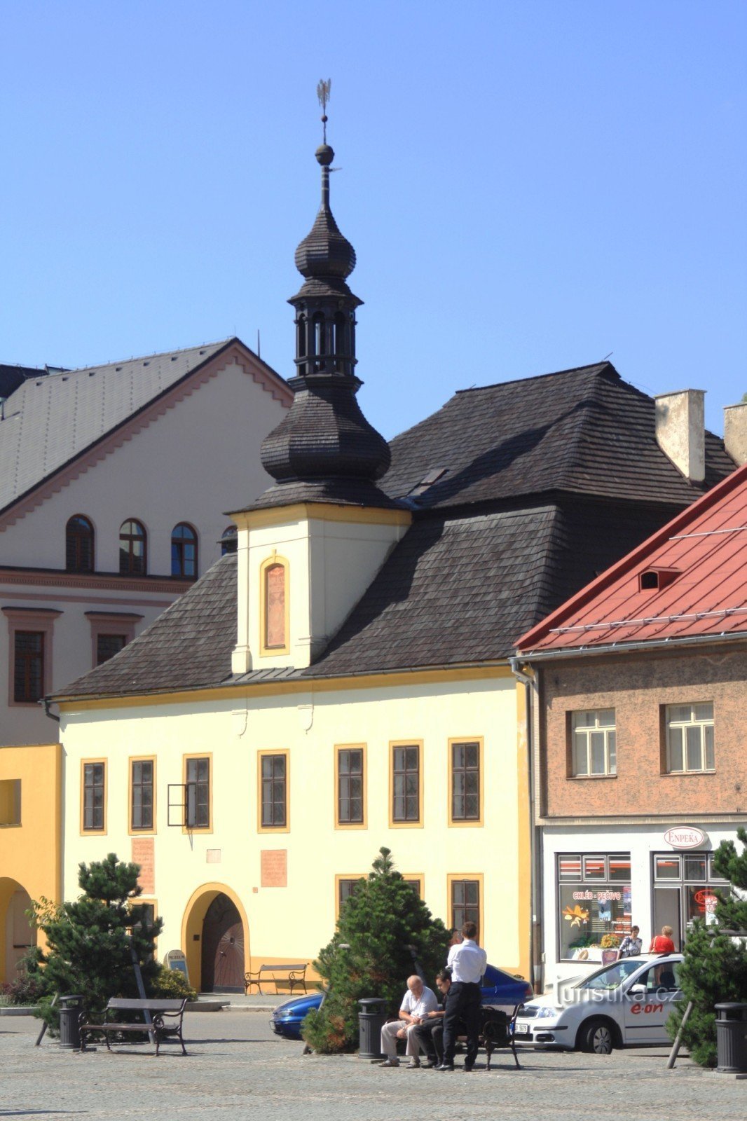 Il Municipio della Città Vecchia (oggi Museo Horáck)
