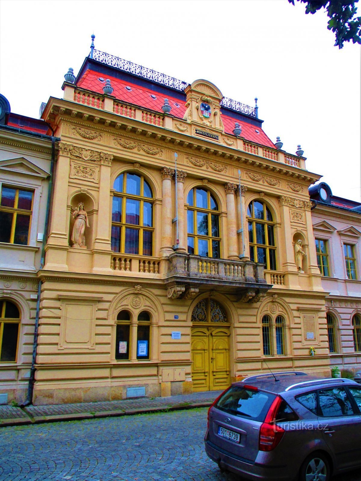 Stara mestna hiša (Josefov, 1.8.2021)
