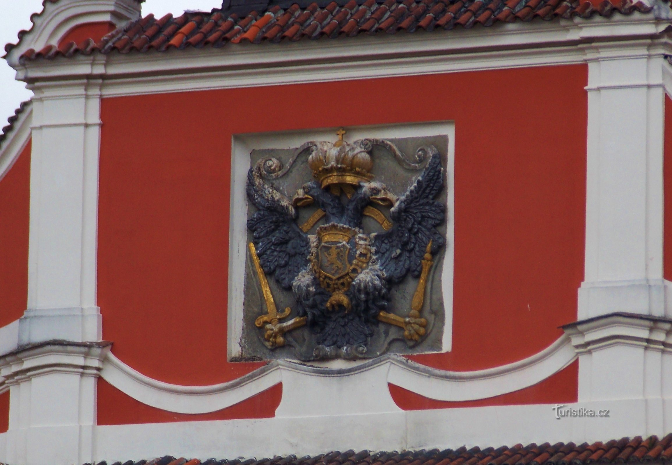 Det gamle rådhus på Ressel Plads i Chrudim