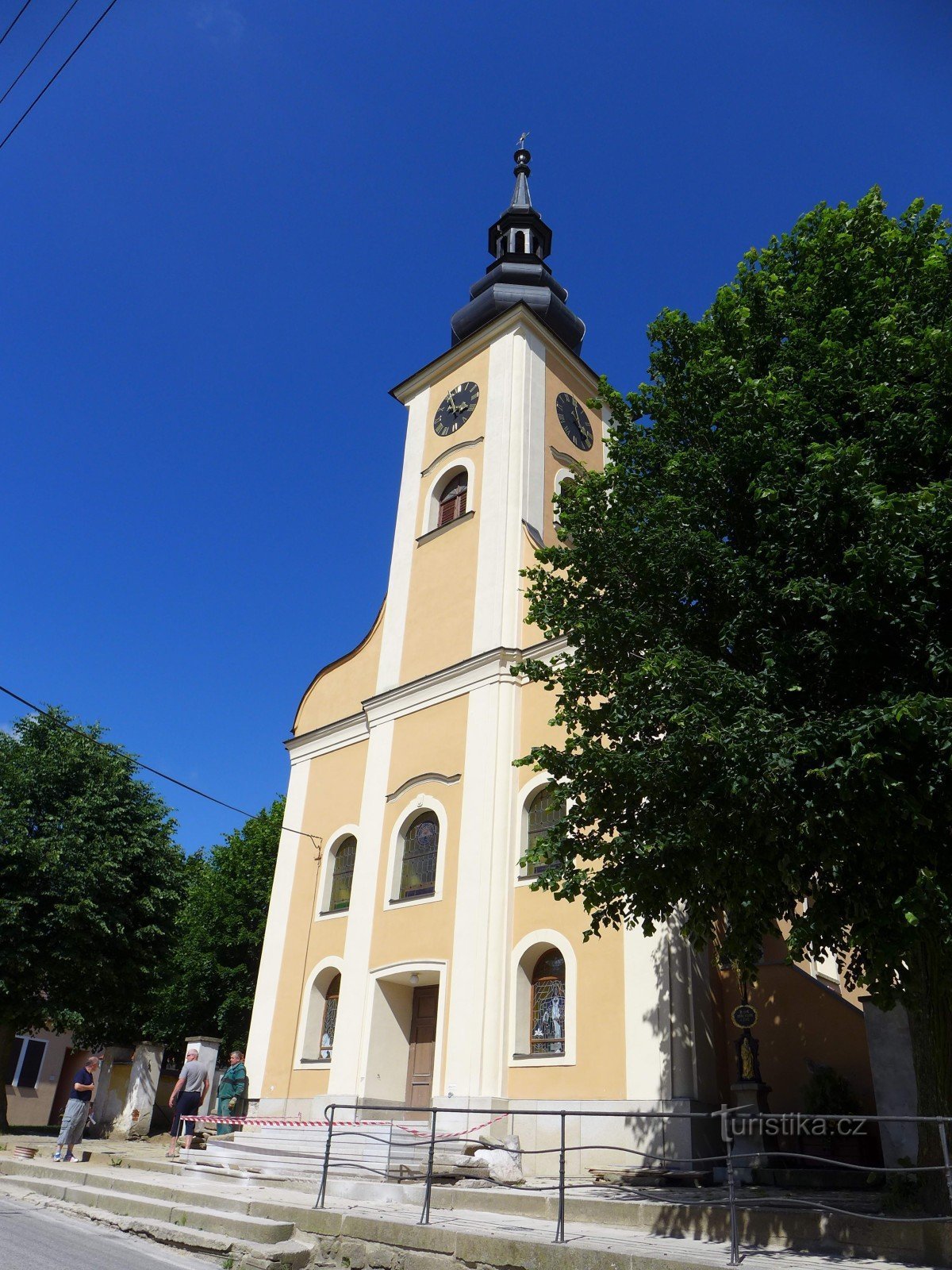 Stará Riše – Mindenszentek temploma