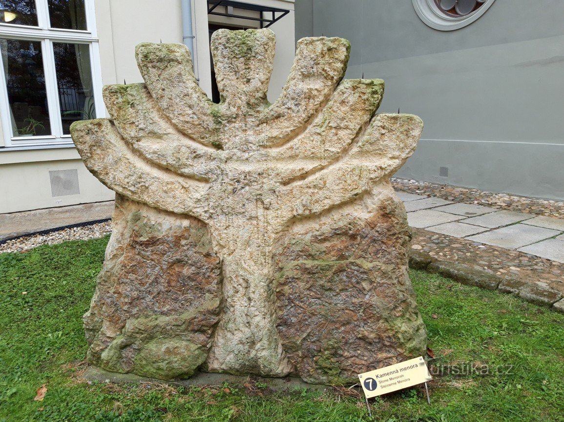 De oude synagoge in Pilsen