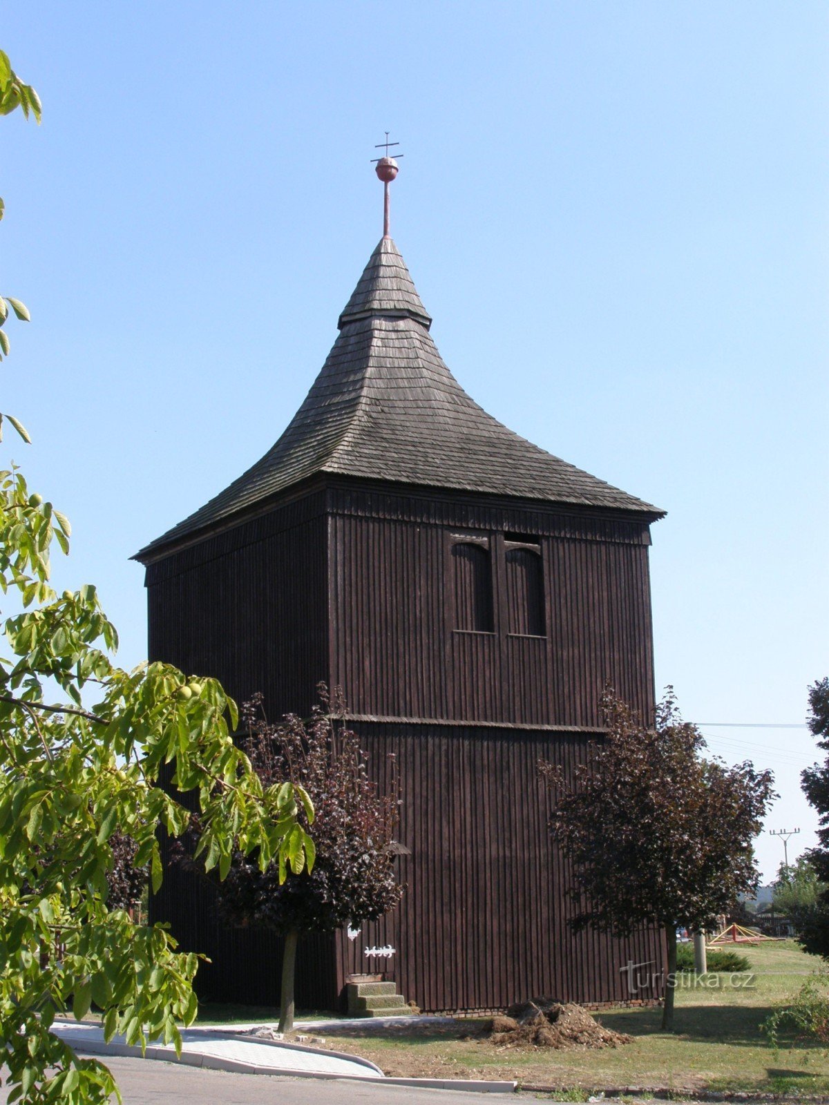 Stará Voda - houten klokkentoren