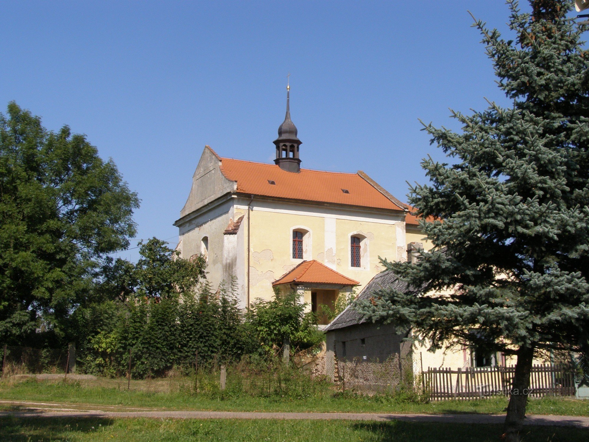 Stará Voda - kirken St. Wenceslas