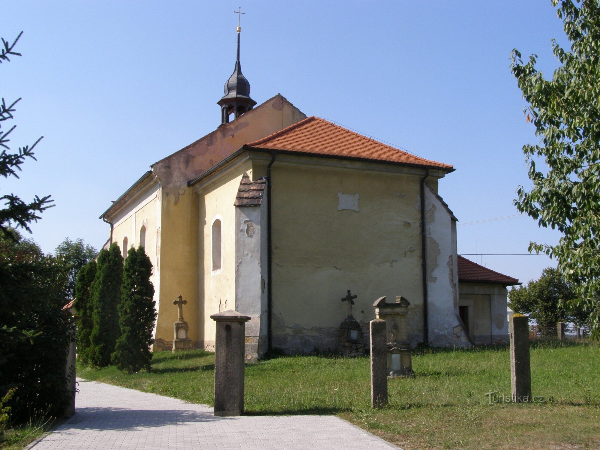 Stará Voda - iglesia de St. Wenceslao