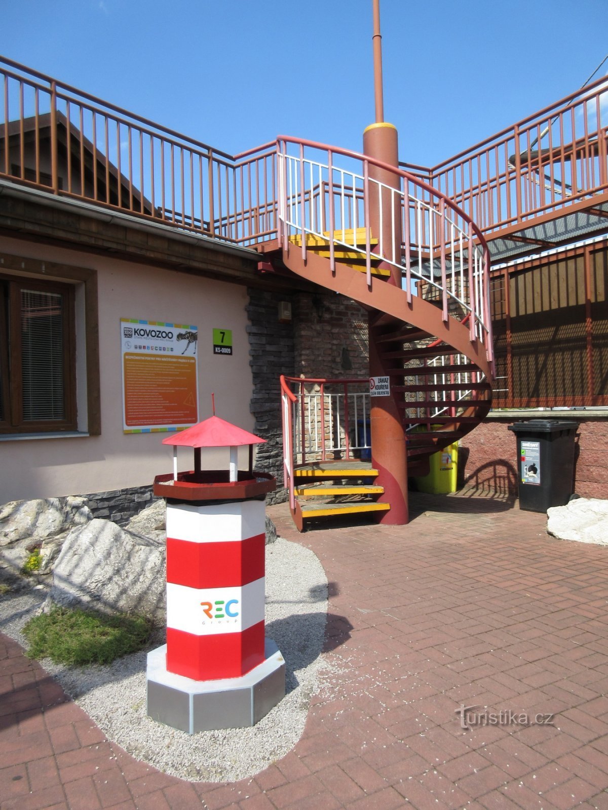 The Old Town and Šrotík lighthouse