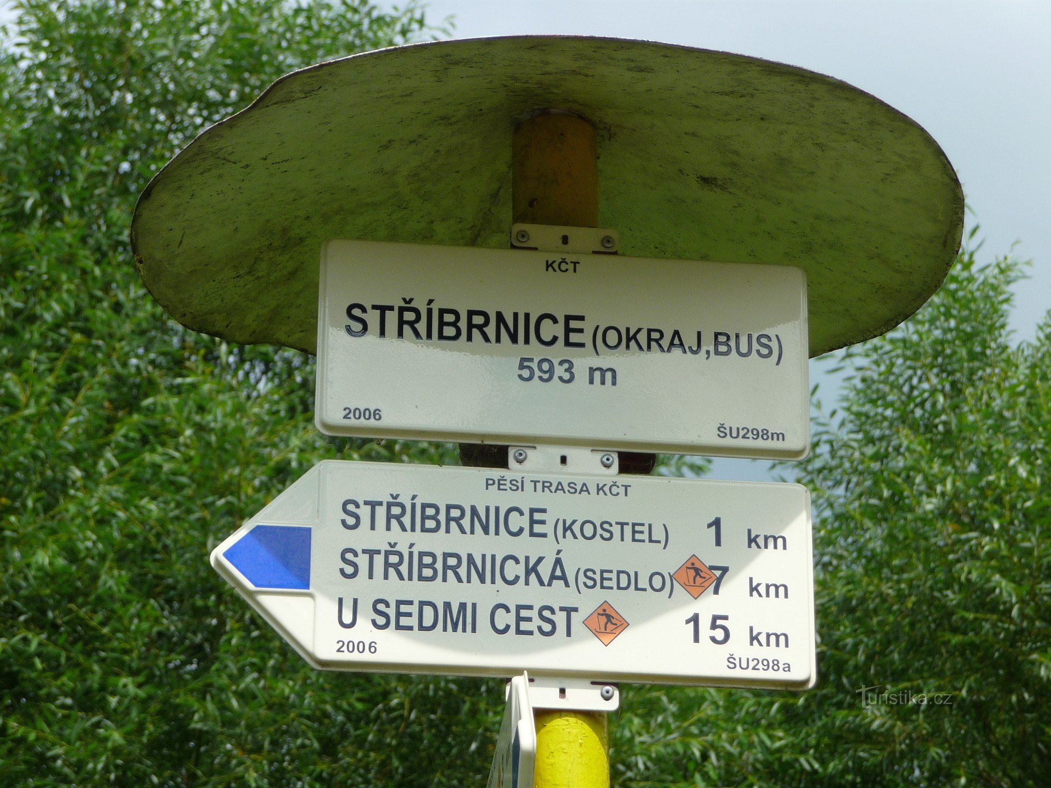 Staré Město、鉄道駅-ch.Návrší-Stríb.sedlo-Králický Sněžník-Prud.potoka に戻る