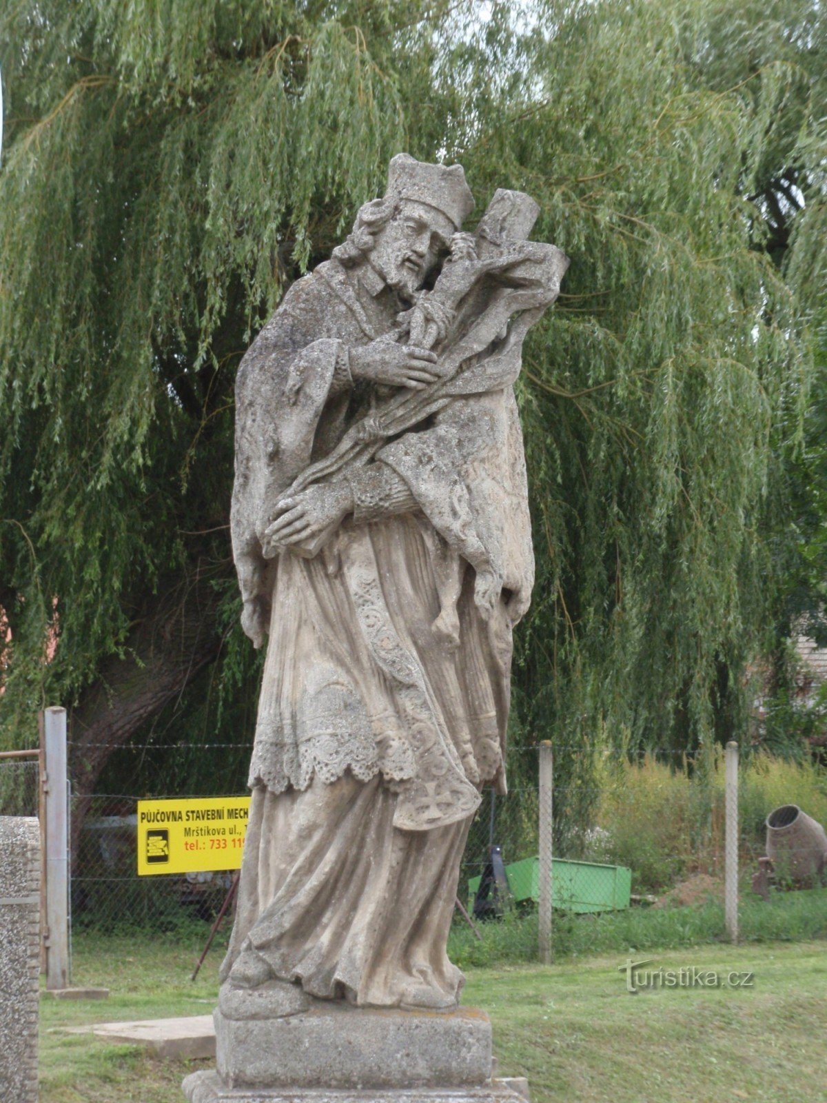 Bătrân - statuia Sf. Jan Nepomucký