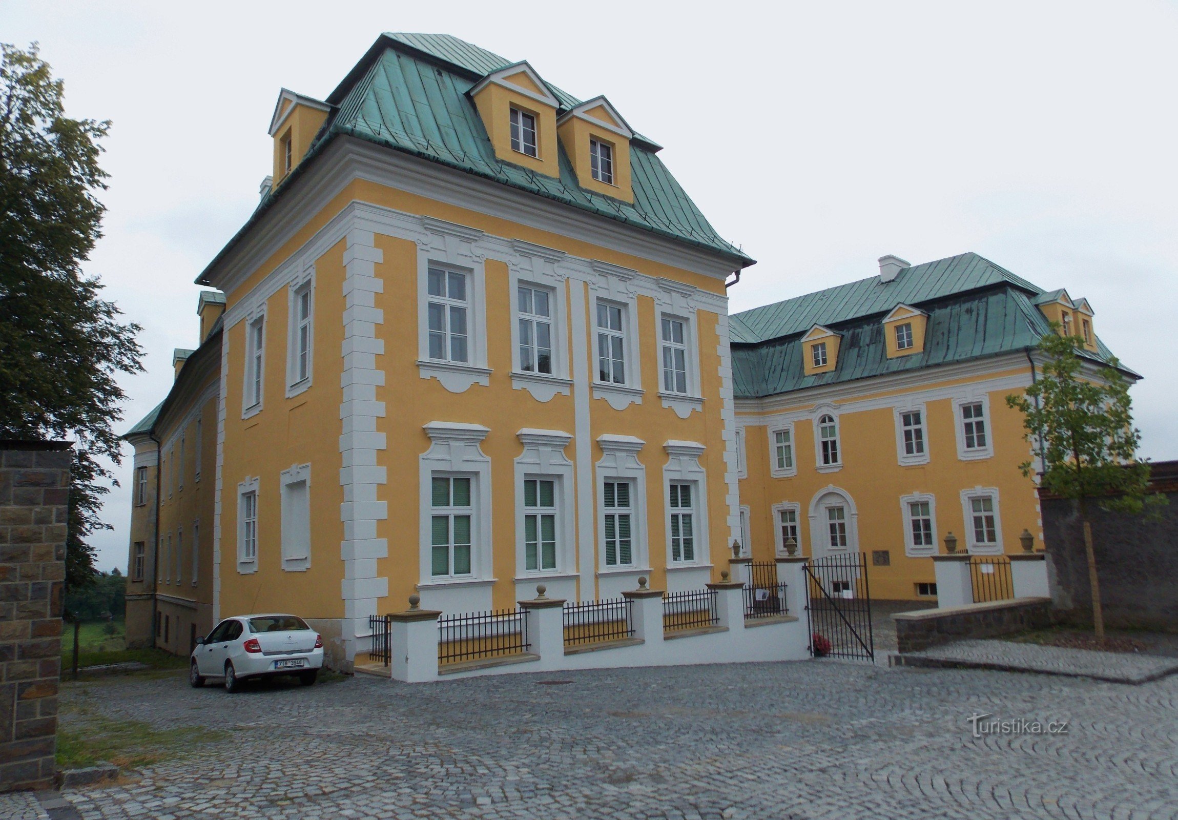 Az ősi Bílovecký kastély