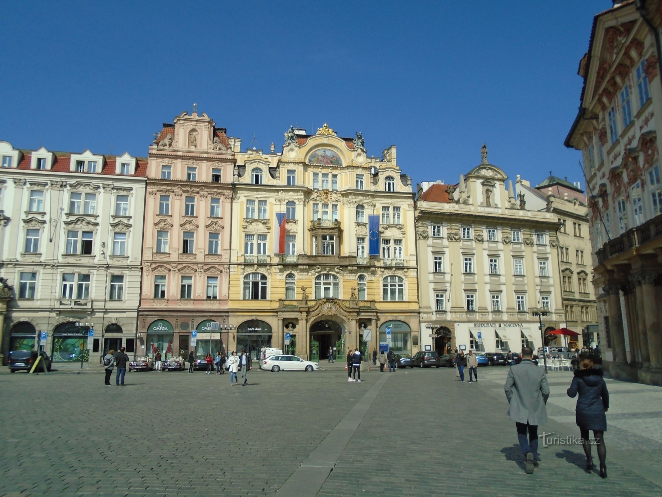 Gamla stans torg nr 932 (Prag, 1.4.2019 april XNUMX)