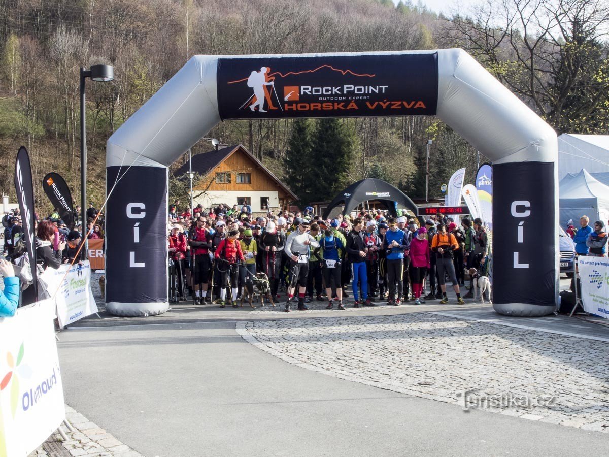 Début du Mountain Challenge d'été