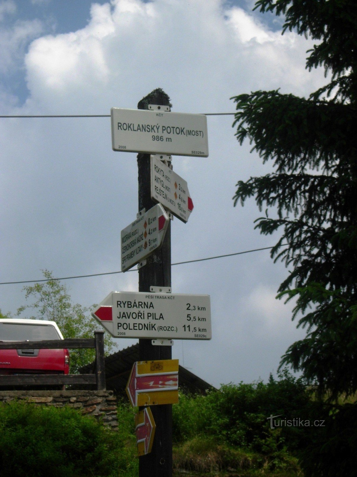 Start trasy na Modravě