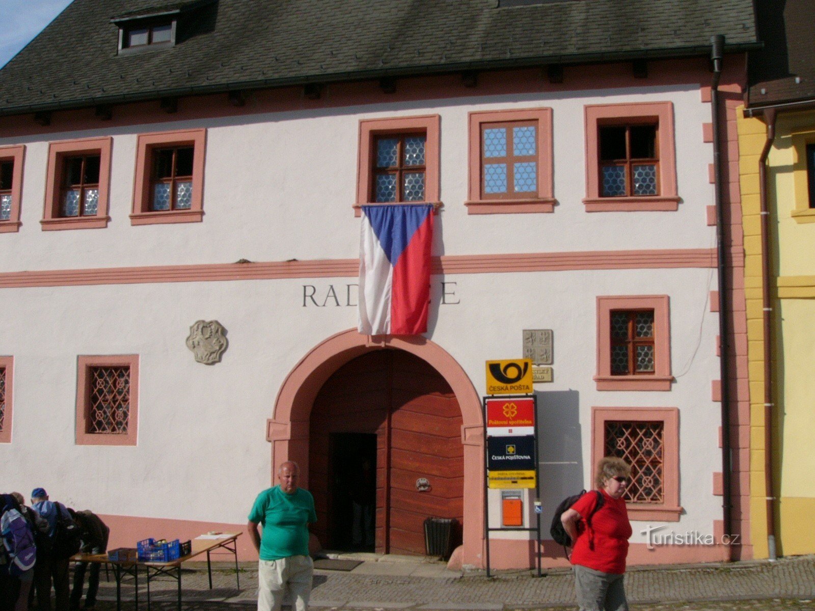 Beginnen Sie am Rathaus