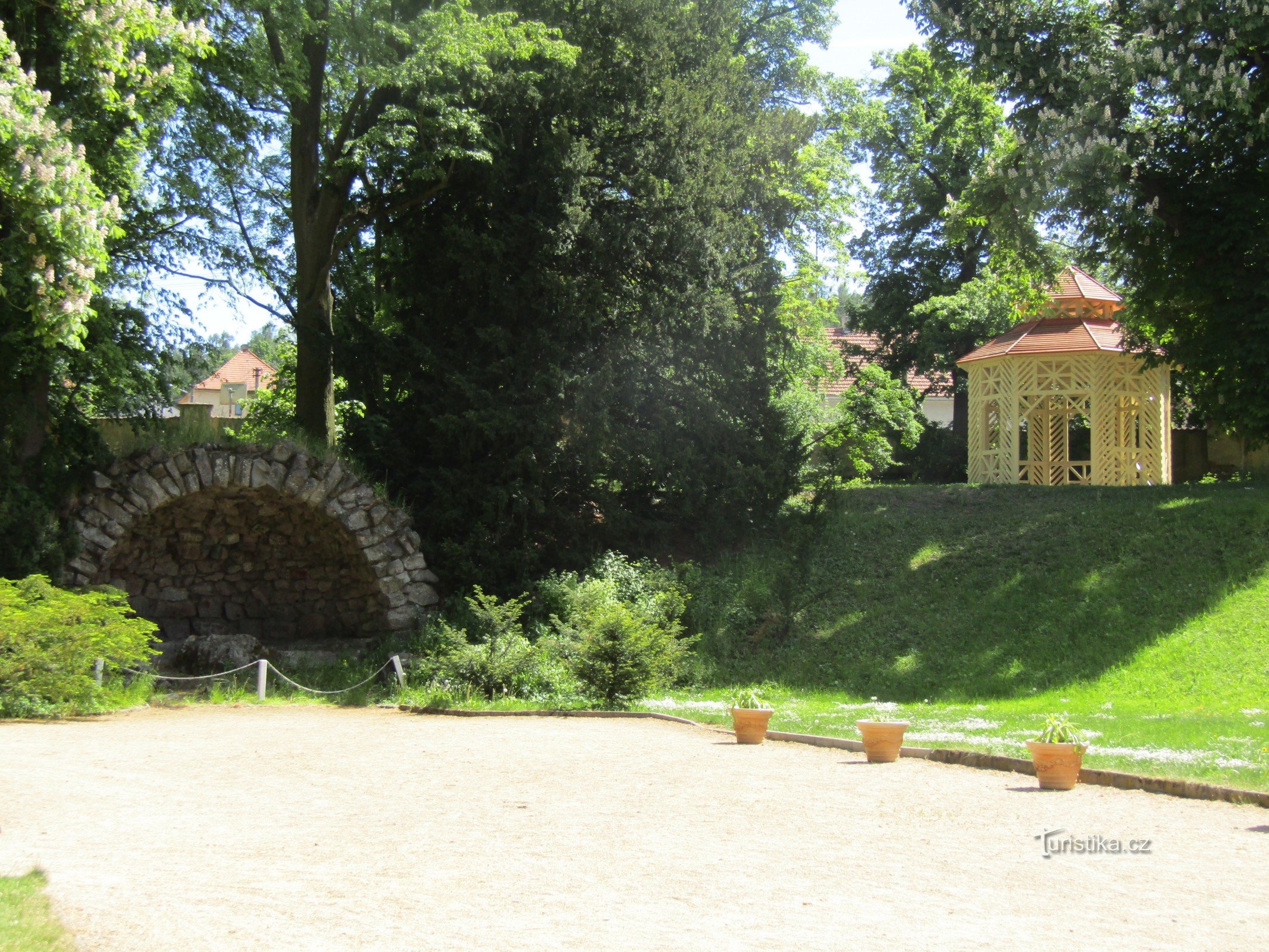 Il vecchio e il nuovo castello di Hořovice