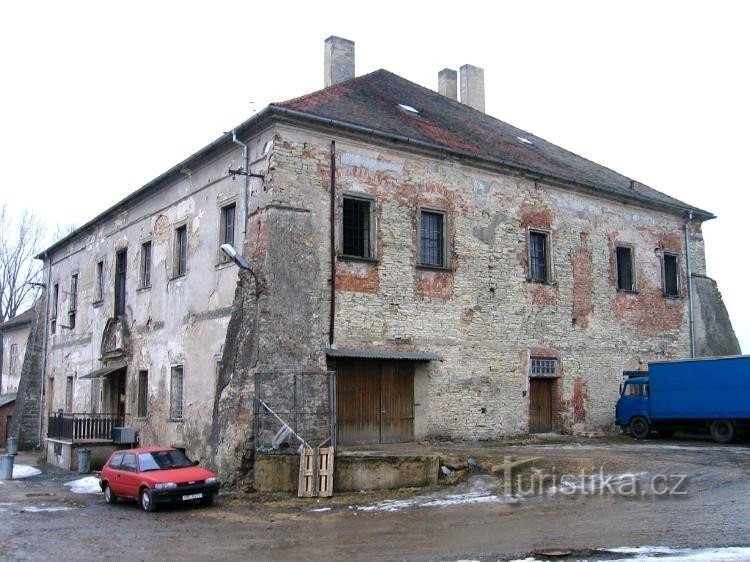 L'ancien château Renaissance de Berkov : Rosice