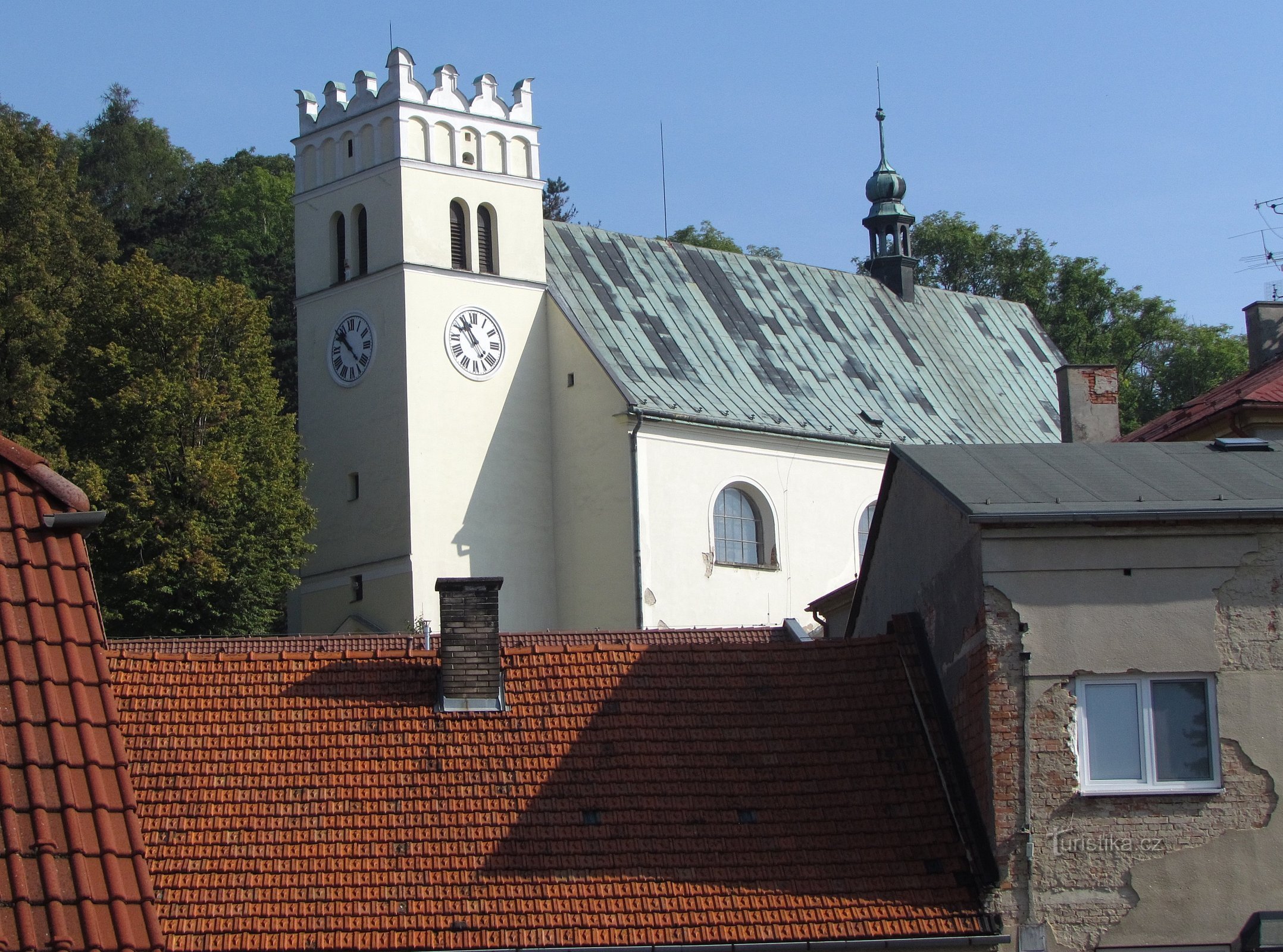 Starý Jičín - kerk van St. Václav