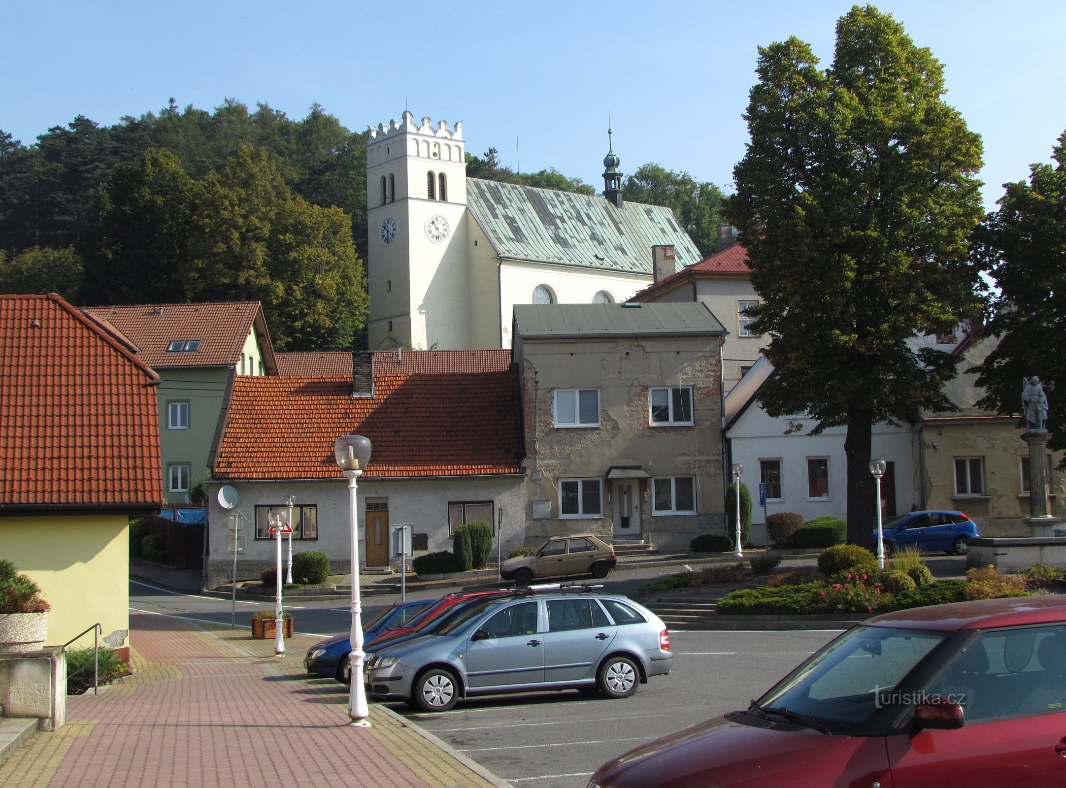 Starý Jičín - Pyhän Václavin kirkko