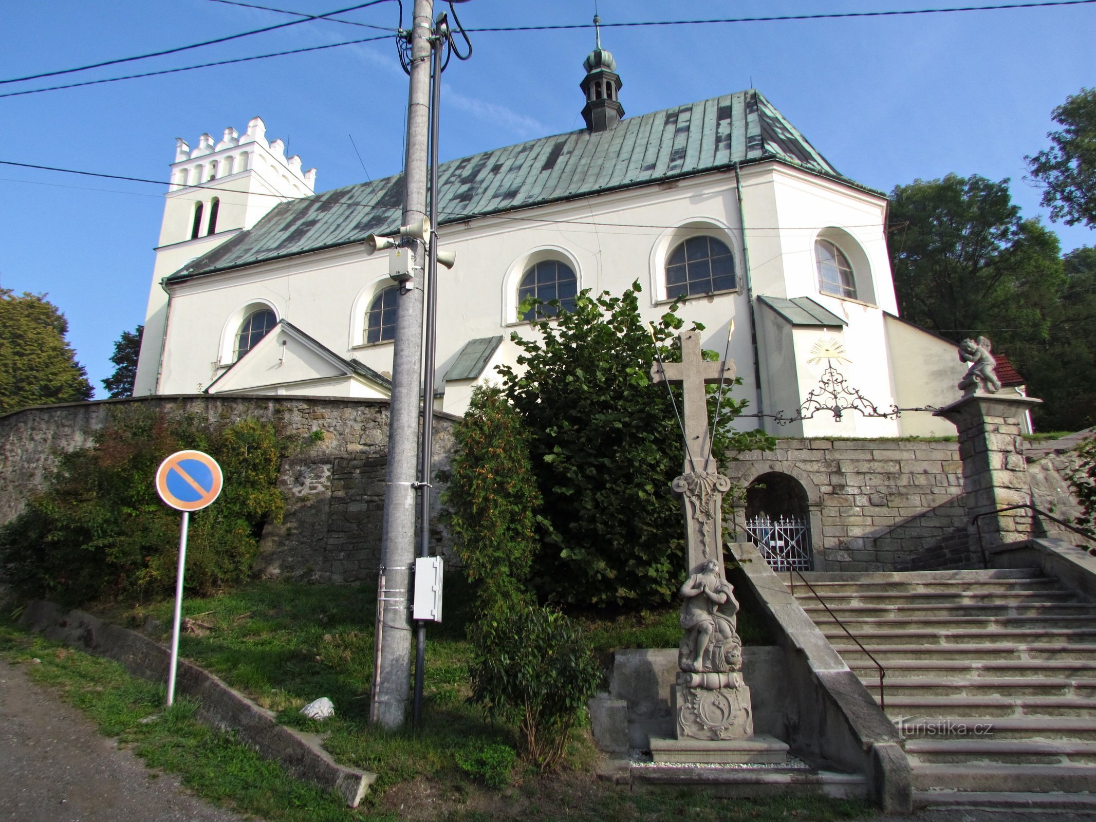 Starý Jičín - Pyhän Václavin kirkko