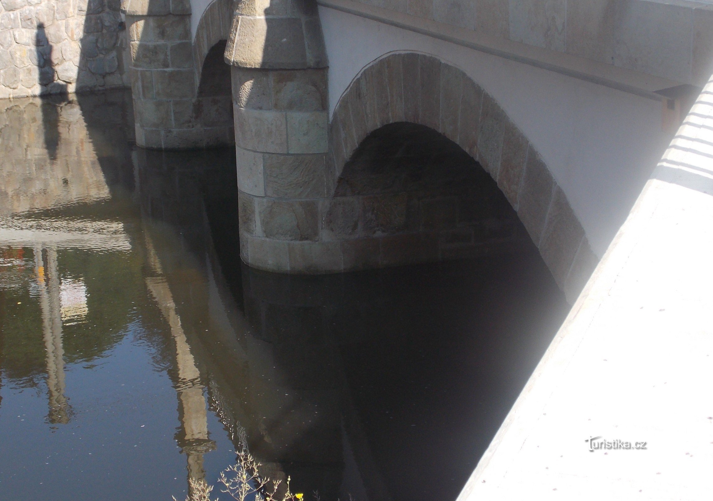 A ponte velha em Jablonné nad Orlicí