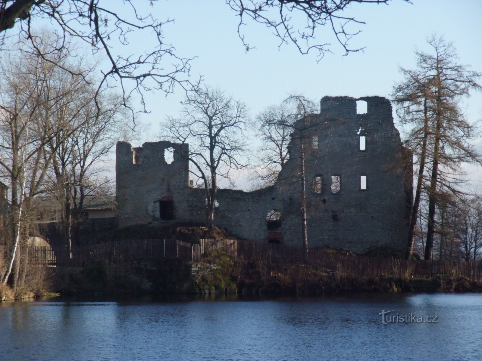 Starý rybník - Gotisch fort