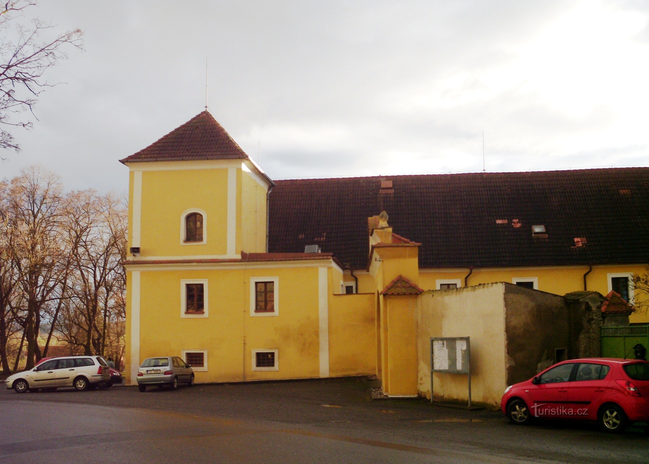 Old castle from the north